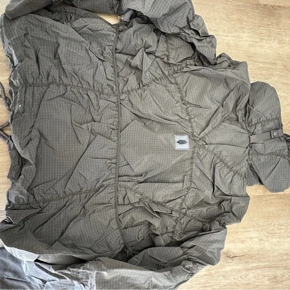 Free People FP Movement Happy Camper Pullover Pewter sz M NWT - Picture 12 of 13